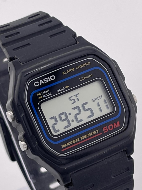 【希少】CASIO WW-34 water resist 50M 商品番号226 casio W34 後期型 | ふるカシ時計