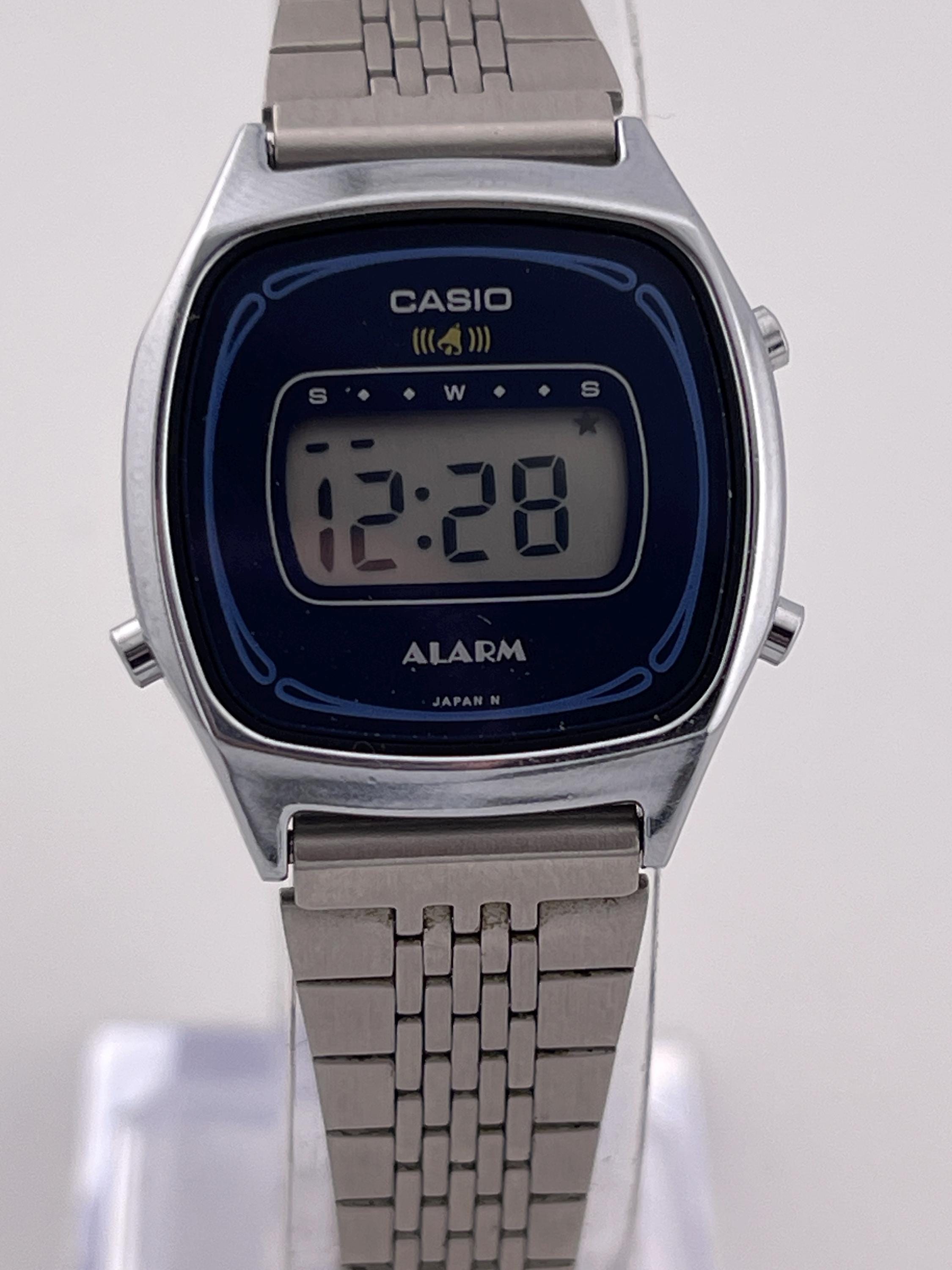 Casio LA556 Digital Alarm LCD Watch Ref 229 C.1990s Vintage