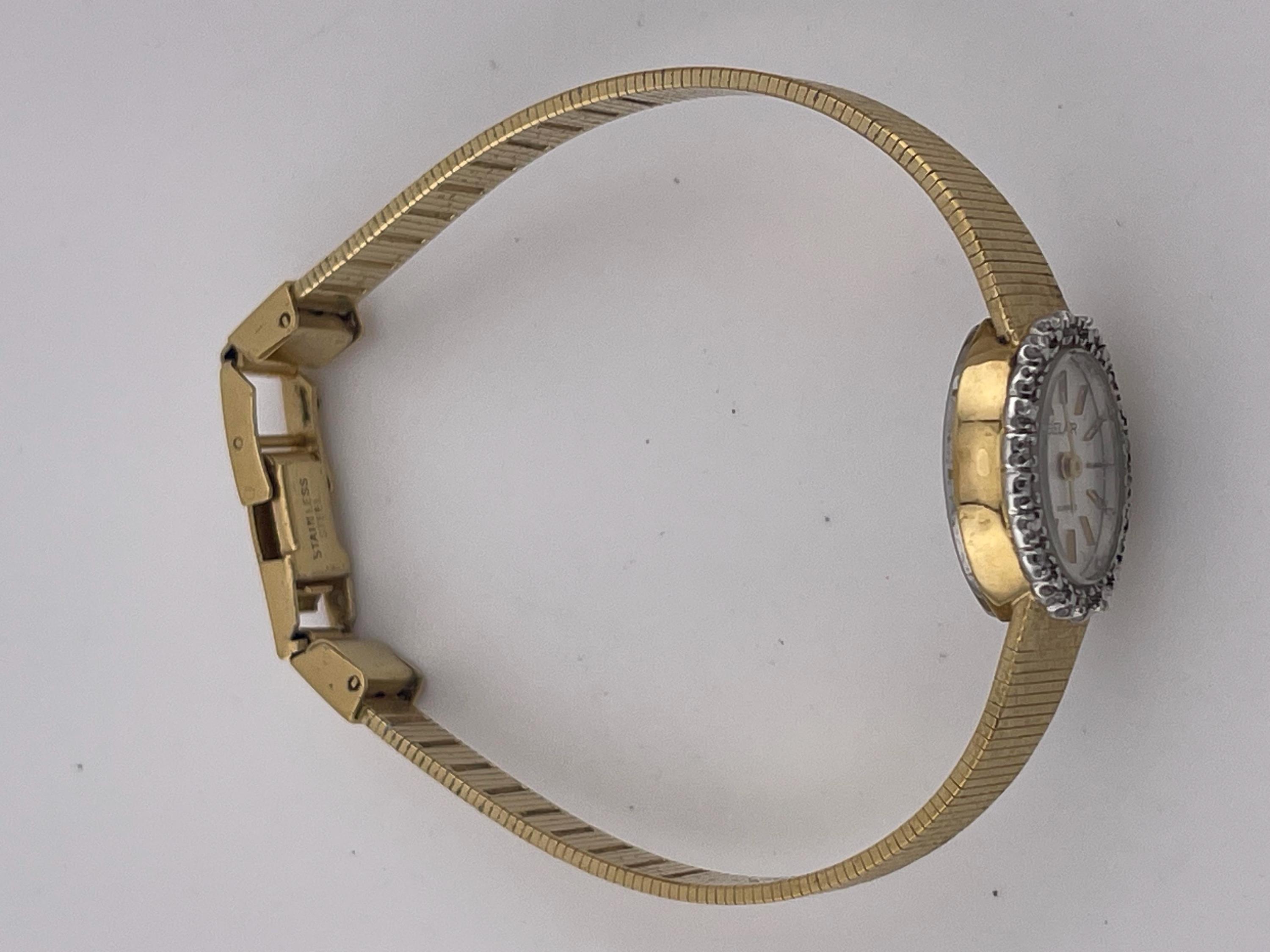NWT Ladies Belair Swiss Quartz Chronograph Watch Vintage 1990s Belair Quartz Ladies Watch 578.002R – Swiss  main image 4