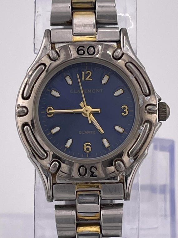 Vintage Claremont 56-042 V-016 Ladies' Quartz Watch – Royal Blue