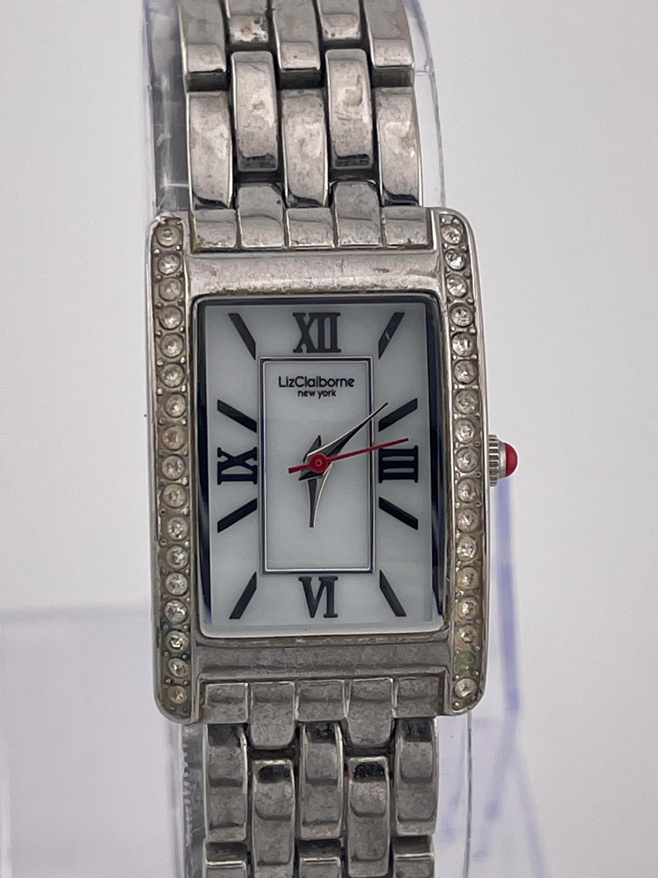 Liz Claiborne LIZ32ST Tank Style Ladies Watch – PC21 Japan Mov't