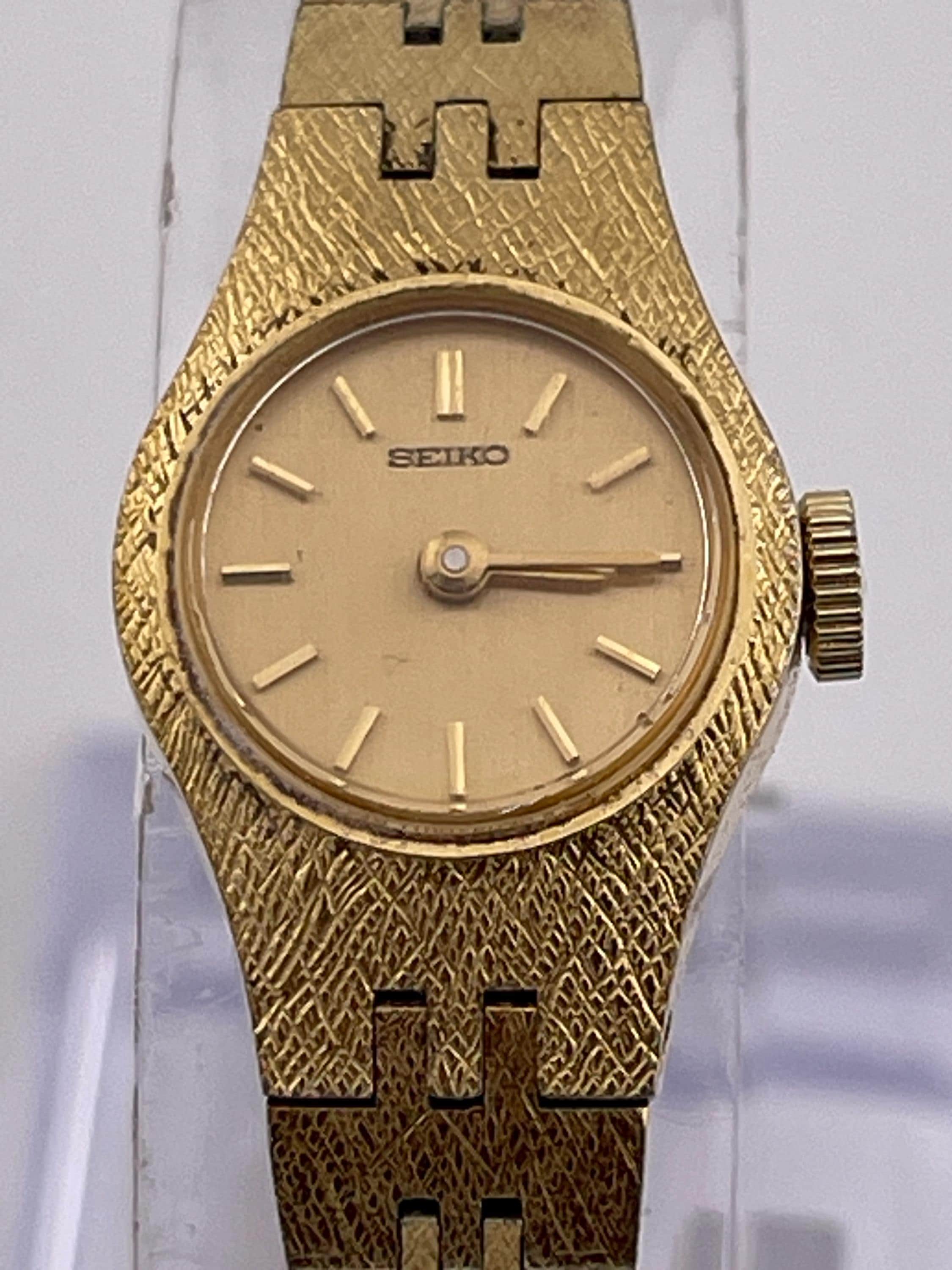Seiko 9N2006 Gold Tone Bracelet Watch C. 1990s | Ref. 1100-1469