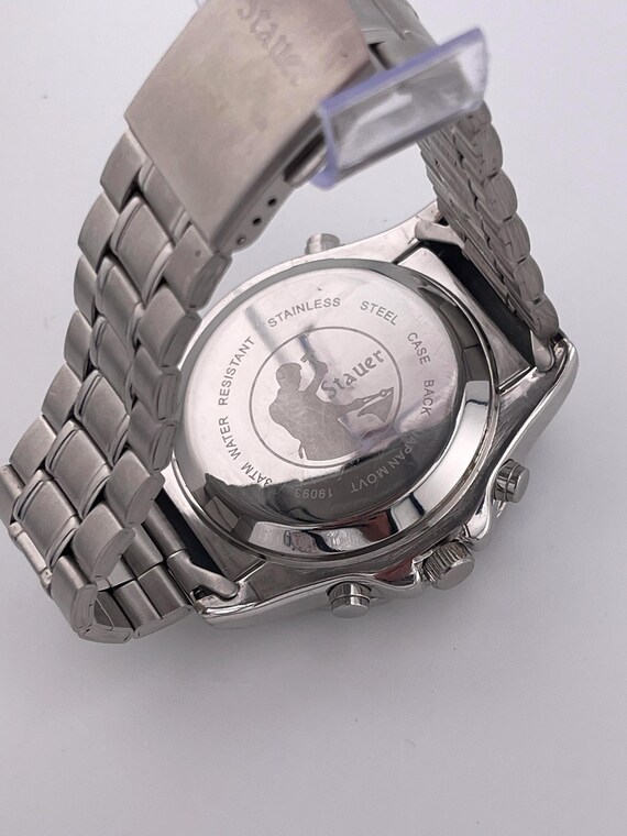 Stauer Compendium Hybrid Vintage Watch 19093 Model- Japan Movt