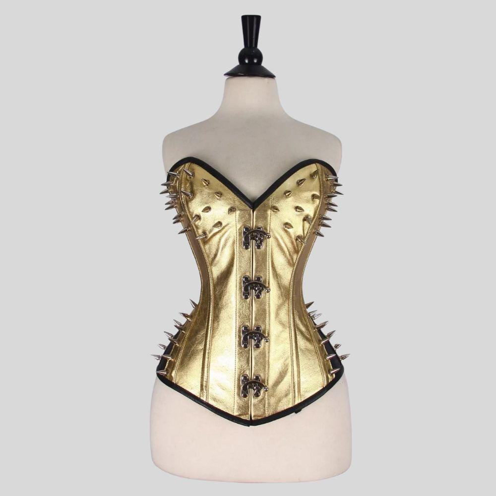 Buy Gold Sequined Ziggy Glam Floral Embroidery Unlined