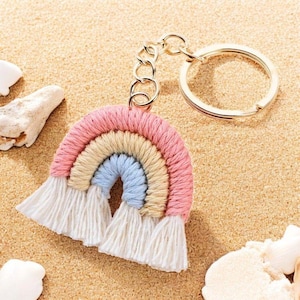 Taschenanhänger, Regenbogen Taschenanhänger, Frau Taschenanhänger, Regenbogen handgemachte Schlüsselbund, handgemachte Schlüsselbund, handgemachte Schlüsselring, Regenbogen Schlüsselbund