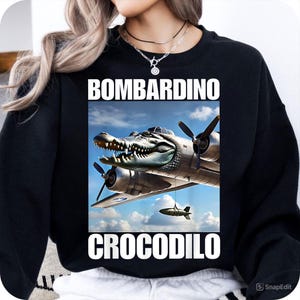 Bombardino Crocodilo - Italian Brainrot Meme PNG, Viral Funny Clipart, Bootleg Crocodile, Funny Viral Meme Bombardino Crocodilo
