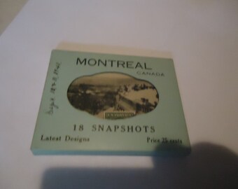 Vintage Montréal Canada 18 photos noir et blanc Photos, à collectionner