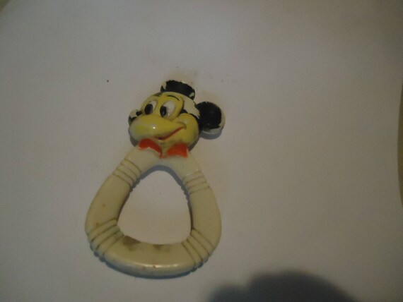 mickey mouse teething toy