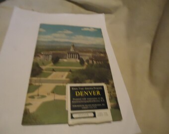 Vintage 1965 Denver Booklet by Dr. Harold A. Hoffmeister, collectable