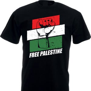 Camiseta com a bandeira da Palestina: Salve a Liberdade de Gaza