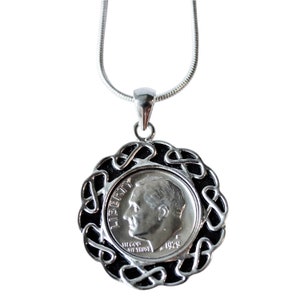 1979 Birthday Gift - 1979 Coin Pendant - 1979 Coin Necklace - Lucky Coin Pendant - Handmade Gifts for Women - Birthday Gift for Her