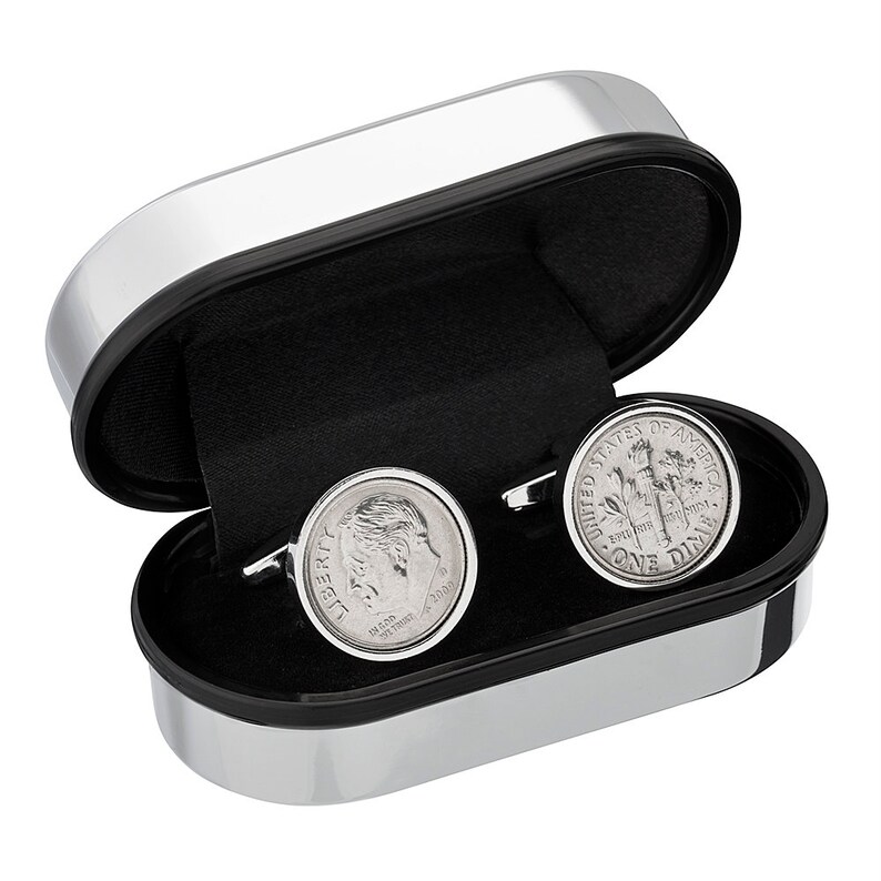 Aluminum Anniversary Gift Tin Year Gift 2012 Cufflinks Etsy
