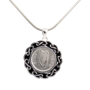 1940 Birthday Gift for Women - 1940 Necklace - Lucky Irish Coin - Lucky Coin Necklace - Handmade Gift for Her - Year 1940 Coin
