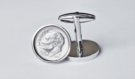 Establised Year 2004 EST Anniversary Cufflinks Establised Year 2004 EST Anniversary Cufflinks