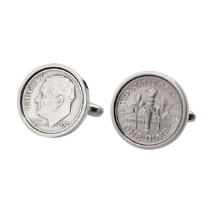 1952 Birthday- 1952 Coin Cufflinks, Rare Gifts for Men, Year 1952 Coin, Birthday Gifts for Men, Handmade Gifts for Men, 1952 Birthday Gift