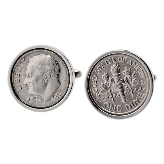 Colgante Moneda Vintage OCC - Colgante Seis Peniques 1965, Cadena Plata 18 Pulgadas, Regalo 59 Cumpleaños Regalo 59 Cumpleaños Moneda