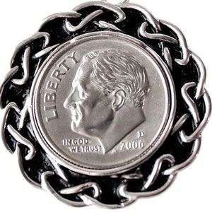 2006 Anniversary Gift - Perfect gift- 2006 Coin Pendent - snake chain included - 100% satisfaction
