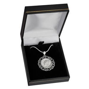 1978 Dime Coin Pendant Necklace: Handmade Birthday Gift