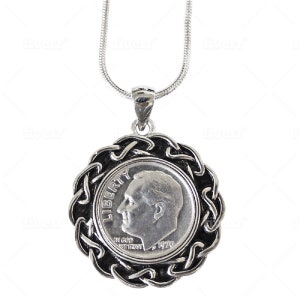 1971 Birthday Gift for Women, Handmade Jewelry for Women, Sustainable Gift, Year 1971 Coin, Lucky Coin Necklace, Pendant Necklace for Women