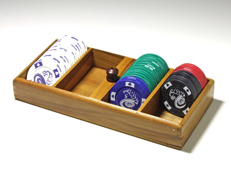 Vintage Wood Bead Sorter/Poker Chip Sorter circa 1940's Etsy