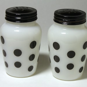 Fire King Dot Shakers - Etsy