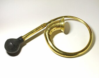 1920's Brass Car Taxi or Carriage Horn