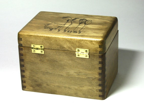 ④ ヴィンテージ　RecipeBox Vintage Large Recipe Box - Circa 1980's - Etsy