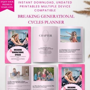 Breaking Generational Cycles Journal | Healing Workbook for Family Patterns & Personal Growth | Self-Discovery  Legacy Reset PDF
