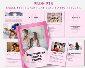 Gentle Parenting Scripts and Prompts | Positive Discipline Guide | Calm Communication Tools | Mindful Parenting Workbook | Parenting Support