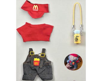 Monster Doll Clothes, Cute Doll Outfit, Handmade Doll Accessories, Gift for Doll