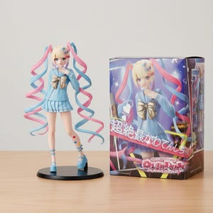 KAngel Anime Figure, Virtual Uploader Character, PVC Collection Model, Display Desk Toy