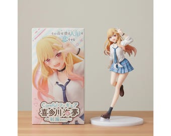 Figura de My Dress Up Darling, modelo Kitagawa Marin, figura de uniforme escolar, juguete de acción de PVC
