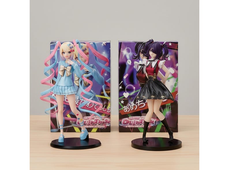 KAngel Anime Figure, Virtual Uploader Character, PVC Collection Model, Display Desk Toy