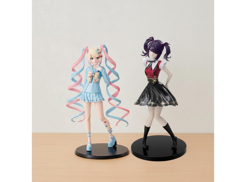 KAngel Anime Figure, Virtual Uploader Character, PVC Collection Model, Display Desk Toy