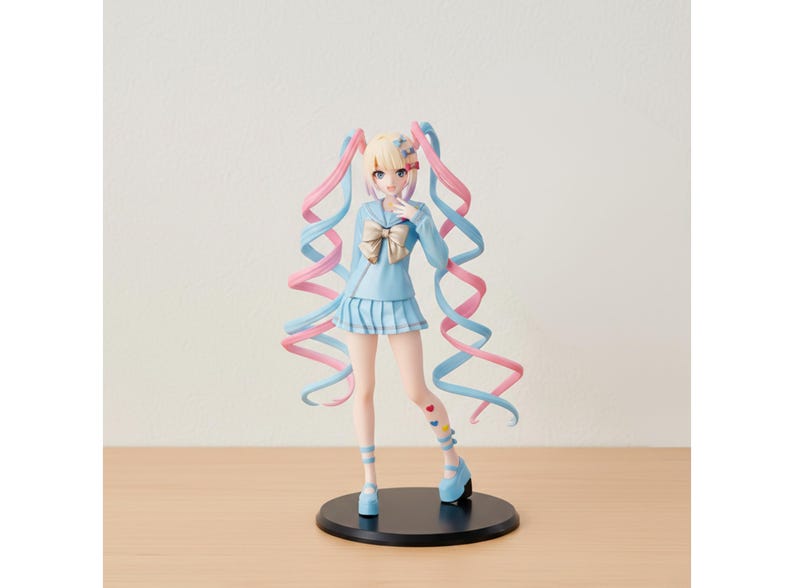 KAngel Anime Figure, Virtual Uploader Character, PVC Collection Model, Display Desk Toy