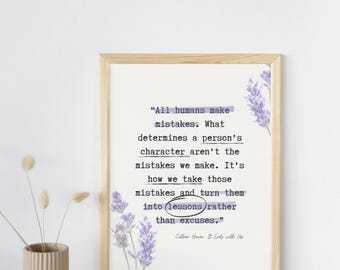 Es Endet Mit Uns Digitaldruck | Digitales Poster | Buchzitat | Bücherwurm Poster | Buchliebhaber Kunstdruck | Digitale Kunst | Colleen Hoover Zitate