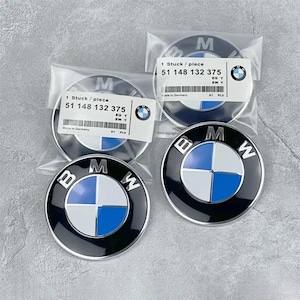 Bmw emblem front 82mm and rear 74mm