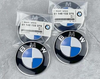 Bmw emblem front 82mm and rear 74mm