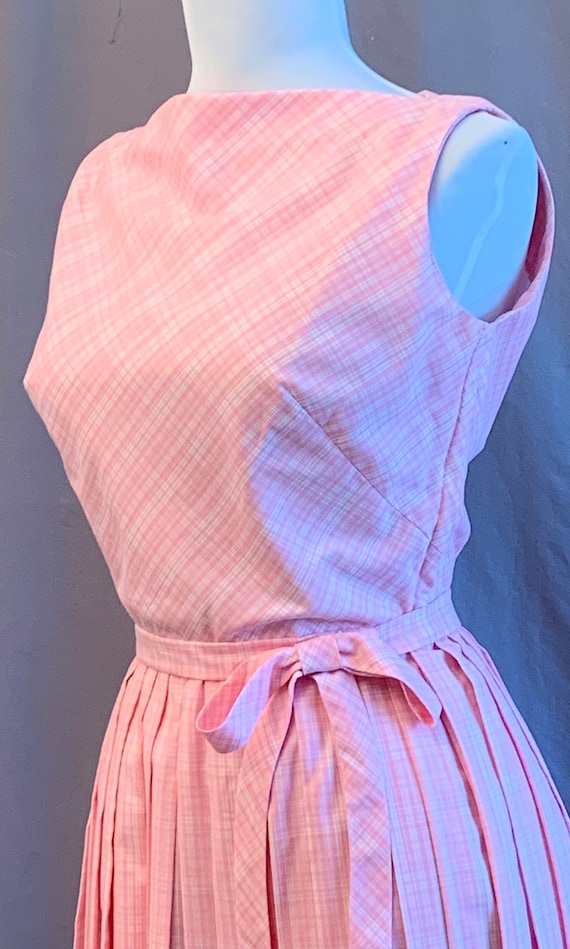 Adorable 1960s LANZ PINK BARBIE Dress - image 6