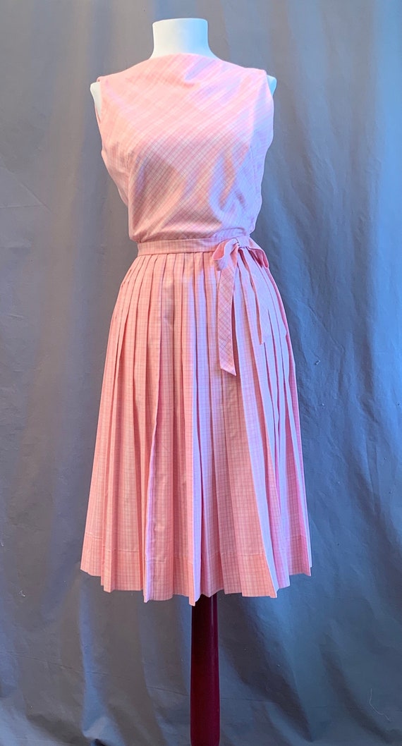 Adorable 1960s LANZ PINK BARBIE Dress - image 2