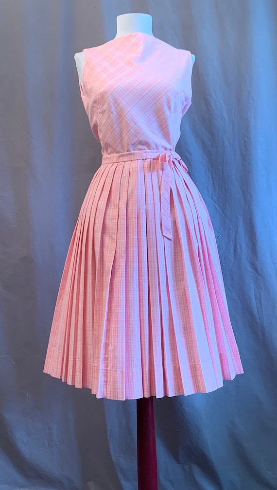 Adorable 1960s LANZ PINK BARBIE Dress - image 1