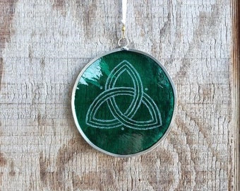 Stained Glass Celtic ornament