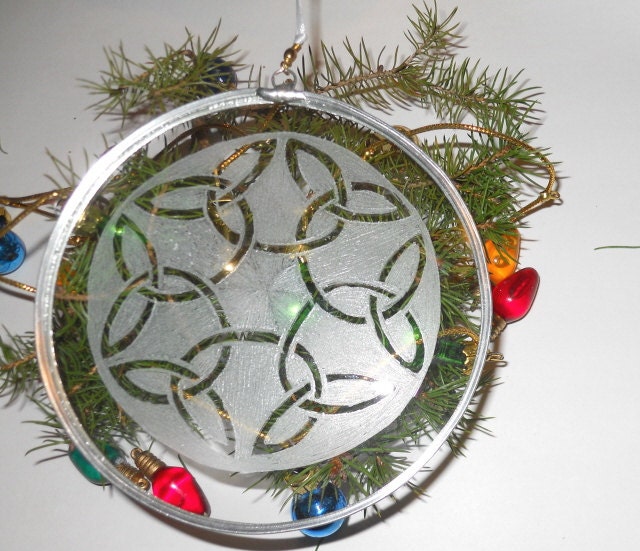 Celtic Trinity Knot Ornament Etsy