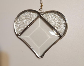 Beveled Glass Heart