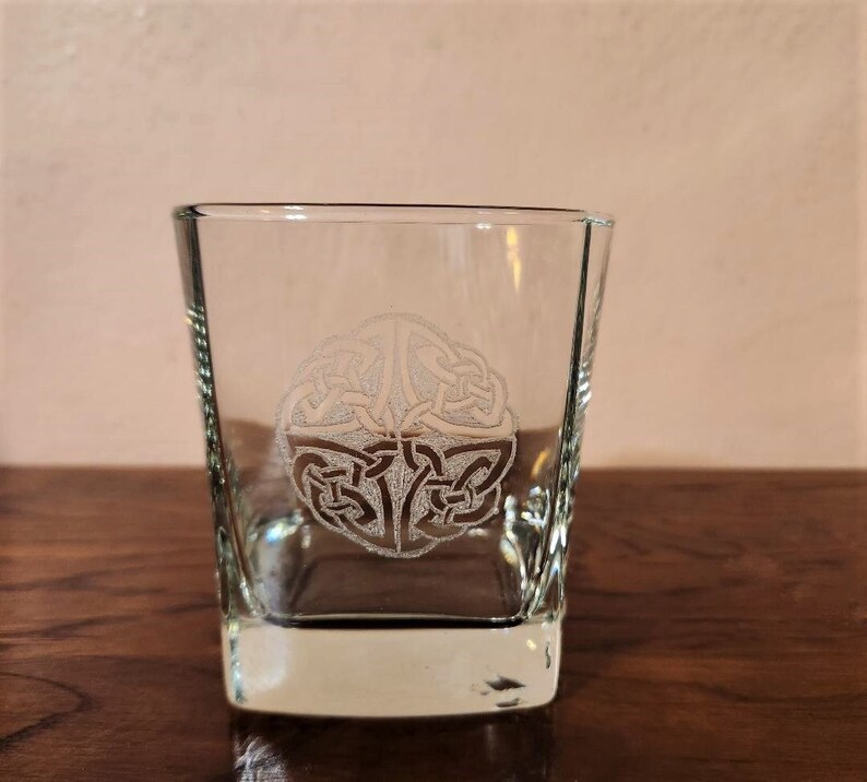 Celtic Knot Whisky Glasses, Set of Four image 3