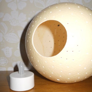 Ostrich Egg Lamp image 3