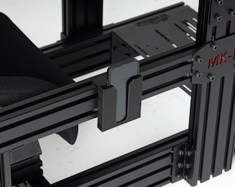 Adjustable Screw-Free Phone Holder for Sim Racing Cockpit