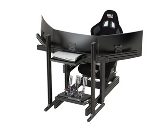 PS5-consolehouder | Sim Racing cockpithouder, zwart staal
