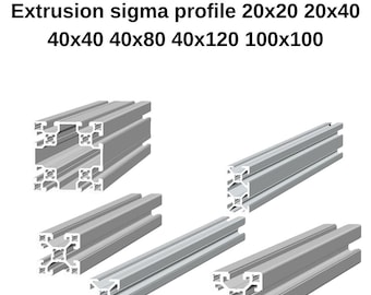 Aluminium extrusie Sigma-profiel: doe-het-zelflijst voor 3D-printen en industrieel gebruik