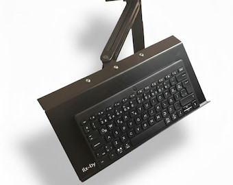 Soporte para teclado Sim Rig: accesorio para juegos con brazo ajustable y plegable